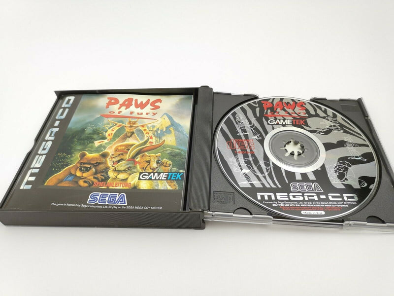 Sega Mega CD Spiel " Paws of Fury " Mega-CD | OVP | PAL