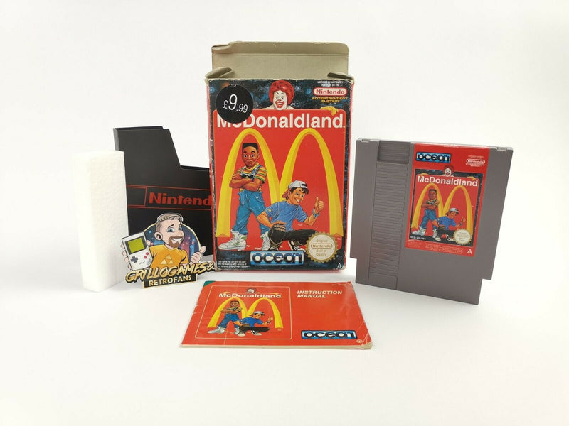 Nintendo Entertainment System Spiel " MC Donaldland " NES | OVP | PAL-A  UKV