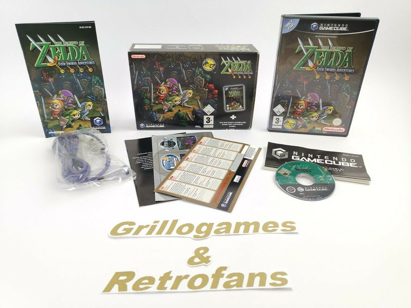 Nintendo Gamecube Spiel " The Legend of Zelda Four Swords Adventures " GC | Pal