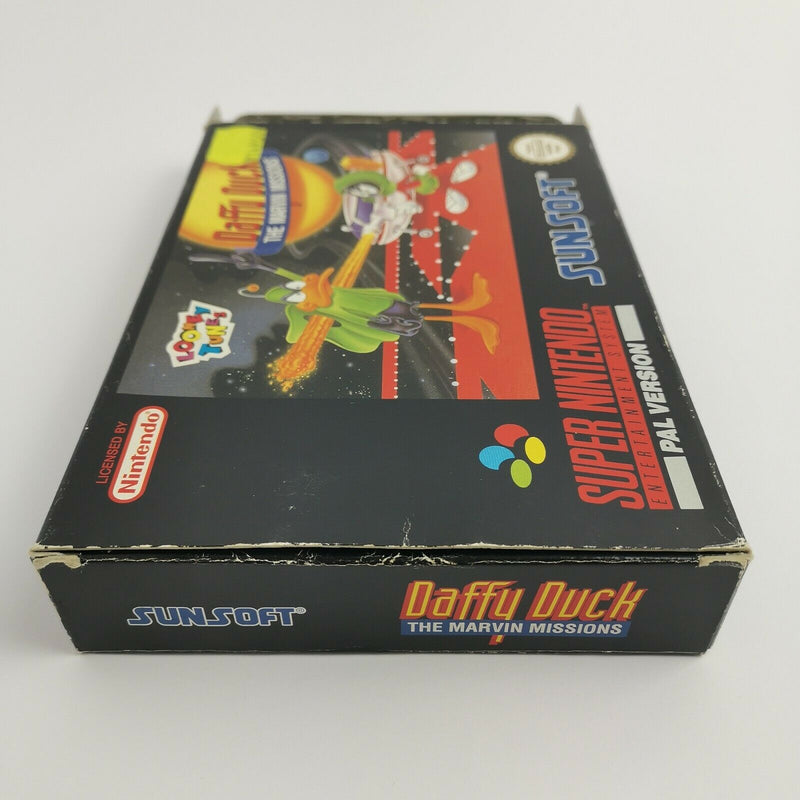 Super Nintendo Spiel " Daffy Duck The Marvin Missions " SNES | OVP | PAL NOE