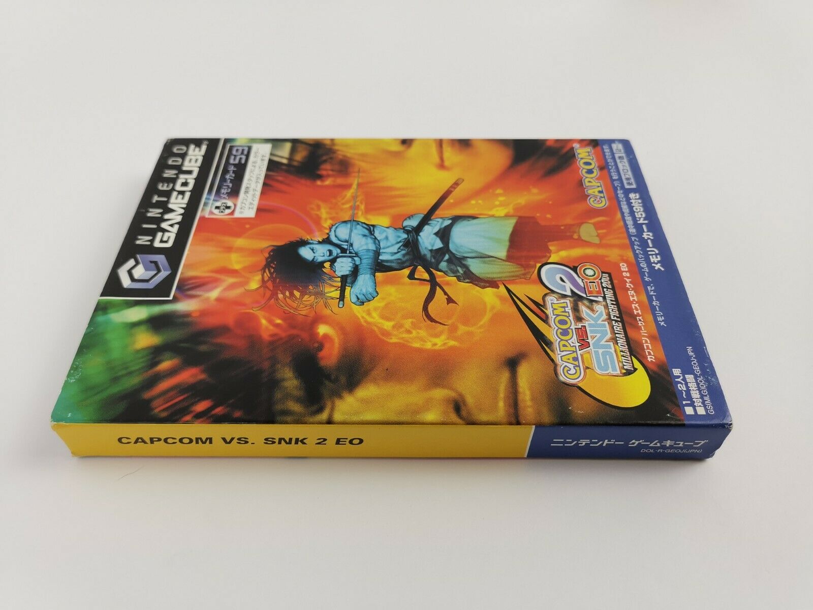 Nintendo Gamecube Spiel " Capcom vs. SNK 2 EO " Game Cube | OVP | NTSC-J Japan