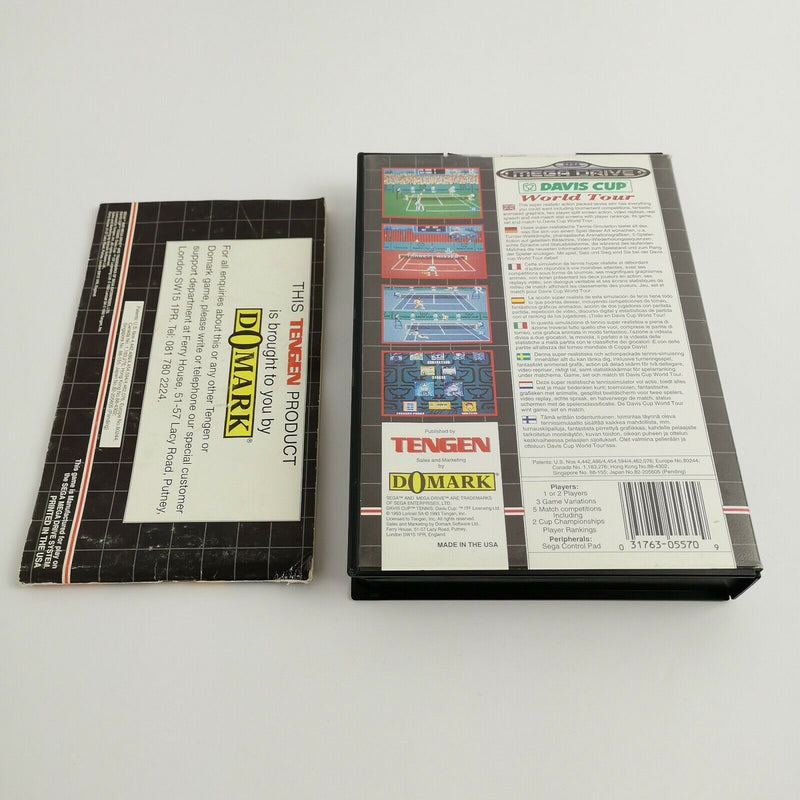 Sega Mega Drive Spiel " Davis Cup World Tour " MD MegaDrive | OVP | PAL | Tennis