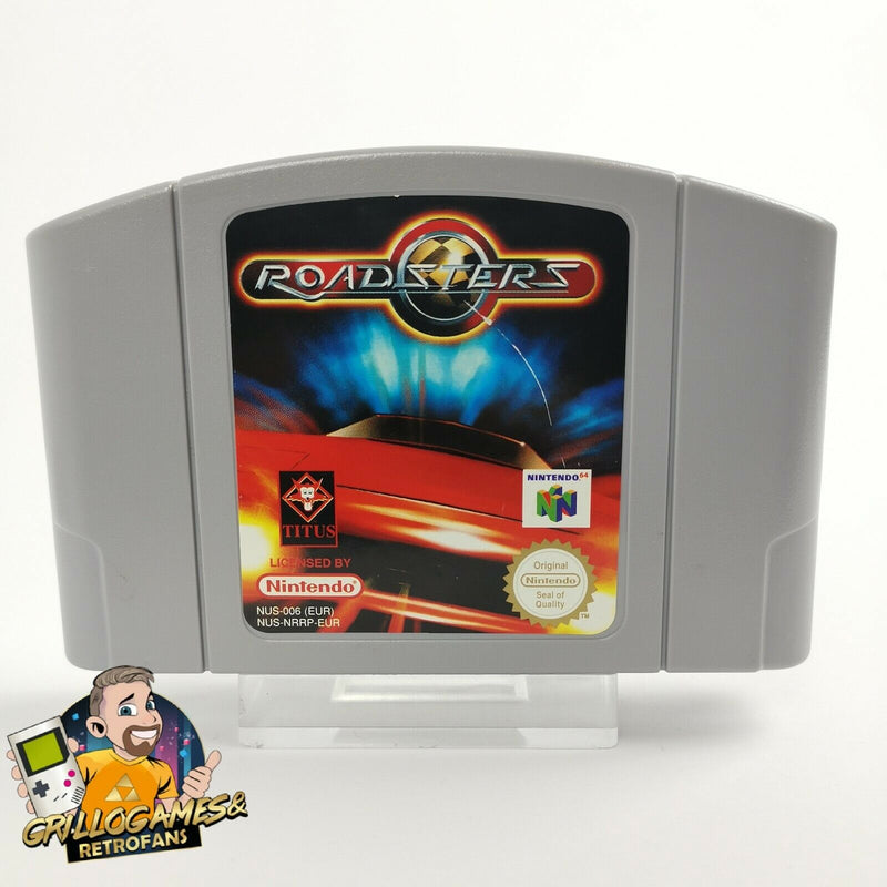 Nintendo 64 game "Roadsters" N64 / N 64 | Module cartridge | PAL EUR