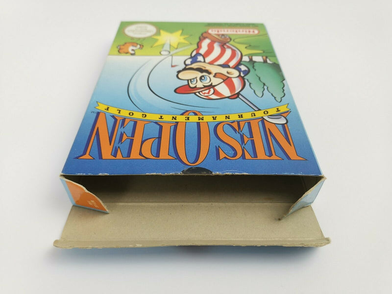 Nintendo Entertainment System game "Nes Open Tournament Golf" NES | Original packaging | FAH