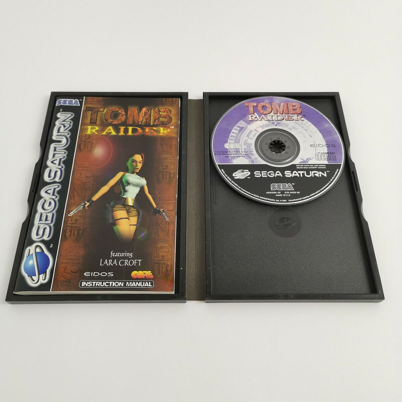 Sega Saturn Spiel " Tomb Raider " SegaSaturn | OVP | PAL EIDOS Lara Croft | [2]