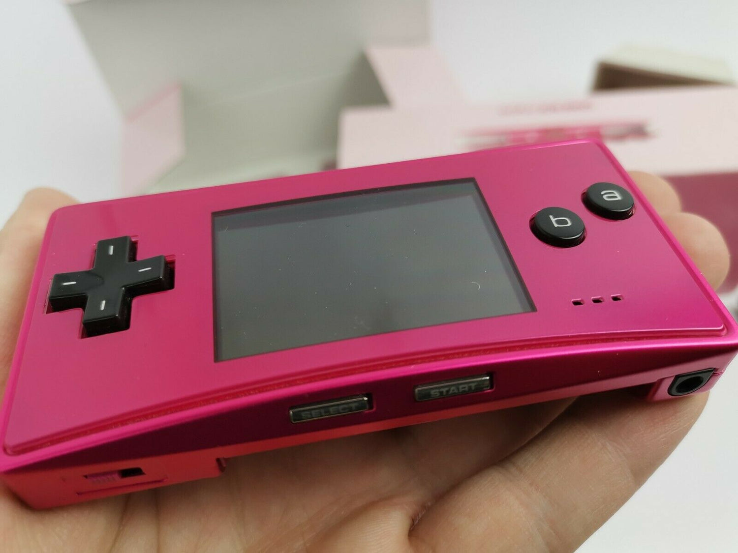 Nintendo Gameboy Micro Konsole PINK | Game Boy Mikro Rosa | OVP | PAL