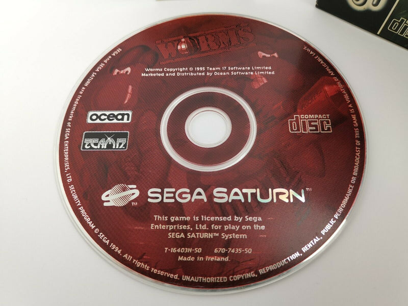 Sega Saturn Spiel " Worms " Ss SegaSaturn | OVP | PAL