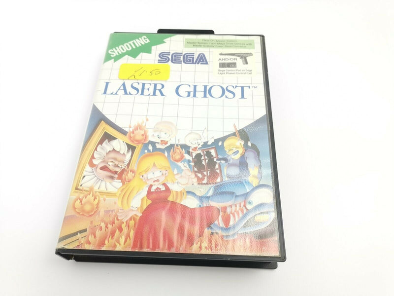 Sega Master System Spiel " Laser Ghost " Ovp | Pal | MS