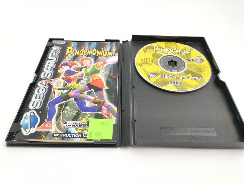 Sega Saturn Spiel " Pandemonium " Pal | Ovp | Ss SegaSaturn