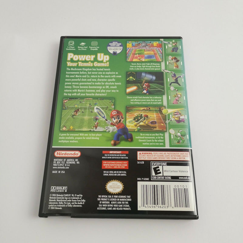 Nintendo Gamecube Spiel " Mario Power Tennis " NTSC-U/C USA | OVP | Game Cube