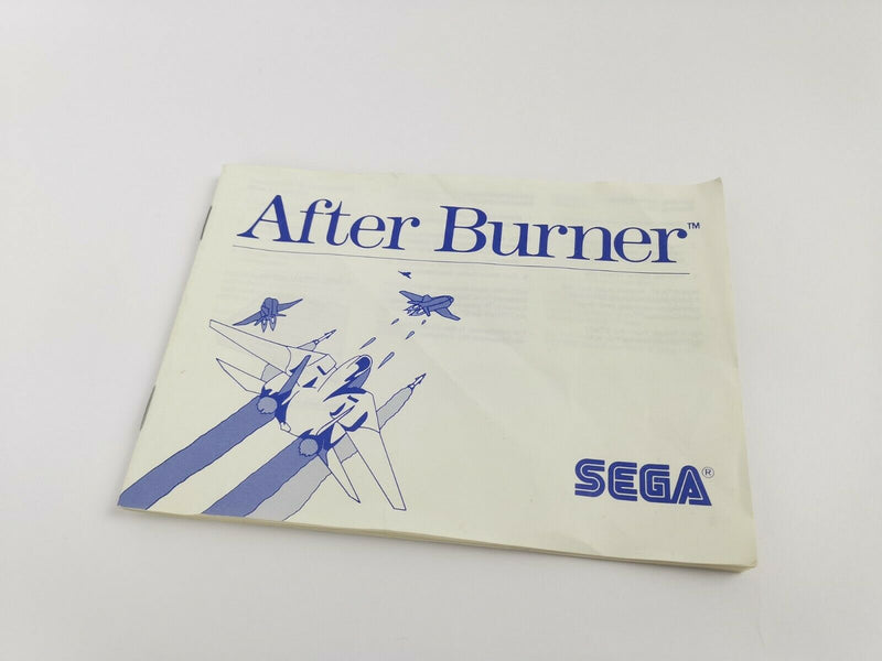 Sega Master System game "After Burner" MasterSystem | PAL | Original packaging afterburner