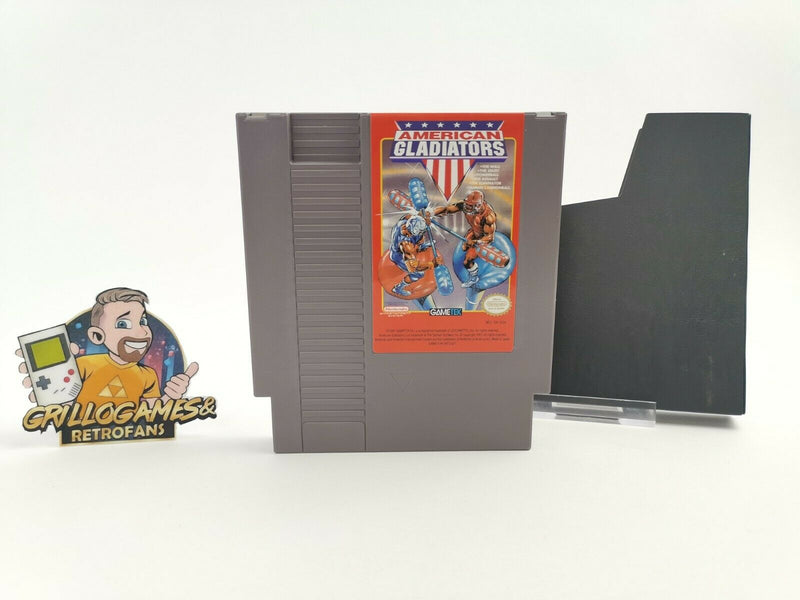 Nintendo Entertainment System Spiel " American Gladiators " Ntsc | Nes | Modul