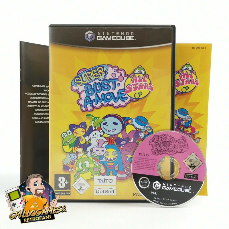 Nintendo Gamecube game "Super Bust-A-Move Allstars" GC GameCube | Original packaging | PAL