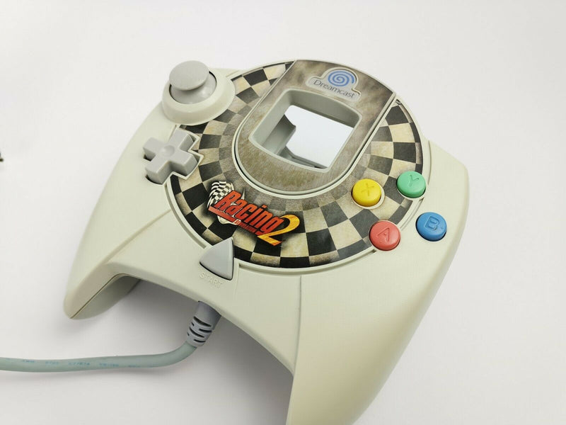 Sega Dreamcast Controller with Racing 2 Sticker | Gamepad | Joypad
