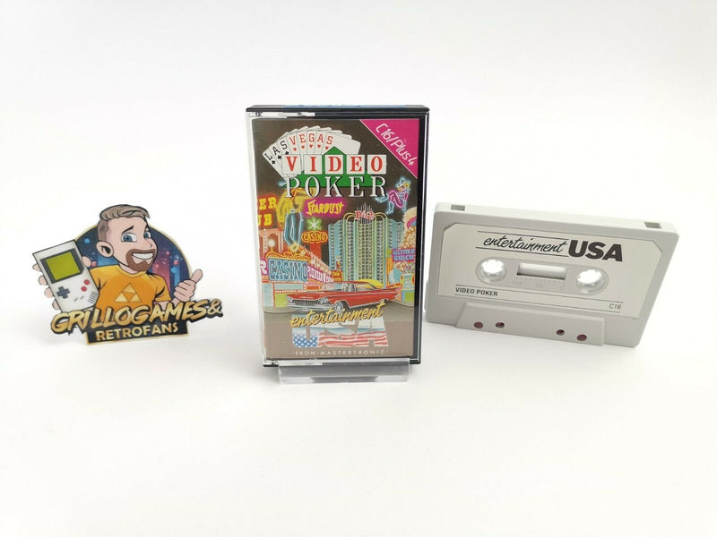 Commodore C16 / Plus 4 Spiel " Las Vegas Video Poker " Commodore-16