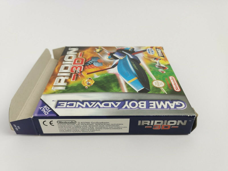 Nintendo Gameboy Advance Spiel " Iridion 3D " Game Boy GBA | OVP | PAL EUR