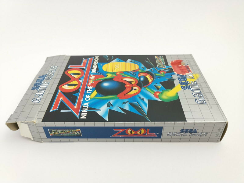 Sega Game Gear game "ZOOL" GameGear | Original packaging | Pal