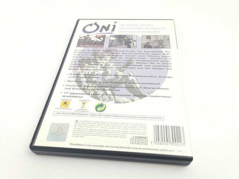 Sony Playstation 2 Game "Oni" Ps2 | Pal | Ovp