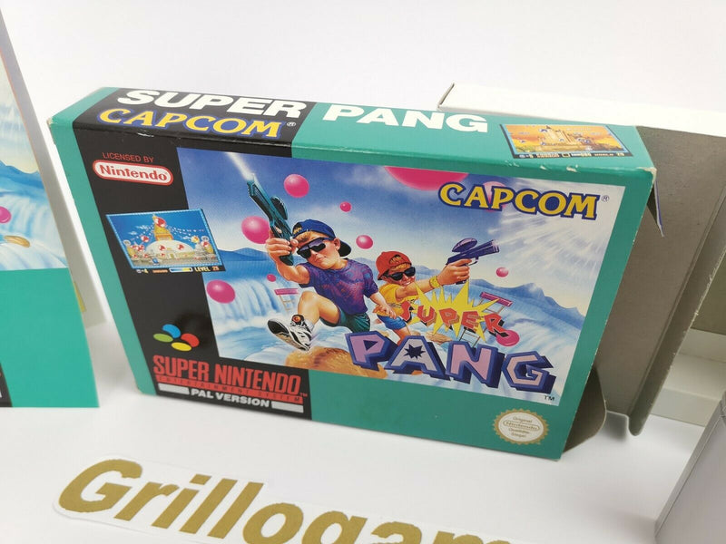 Super Nintendo Spiel " Super Pang " | Snes | Ovp | Pal | CIB