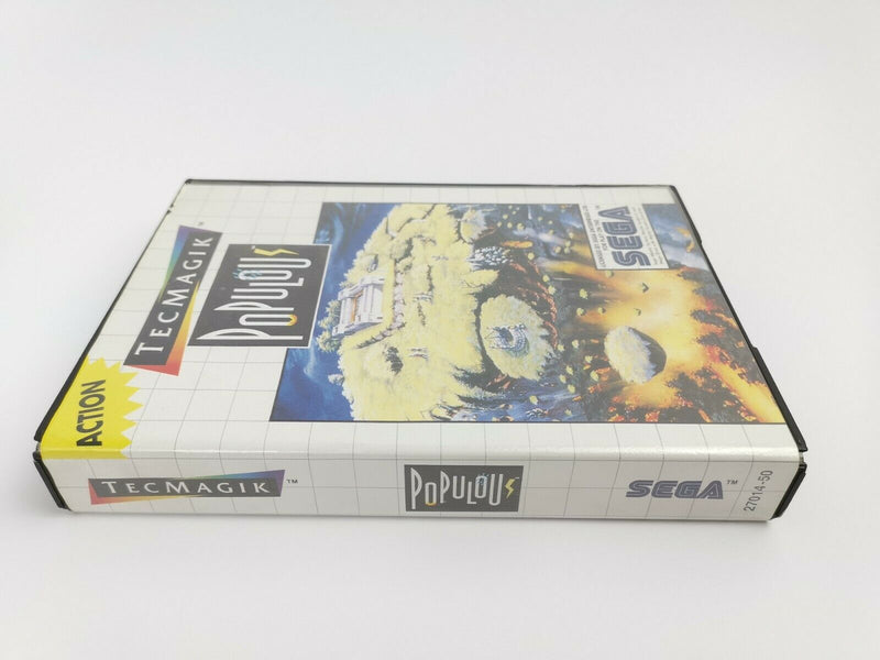 Sega Master System Spiel " Populous " MasterSystem | OVP | PAL