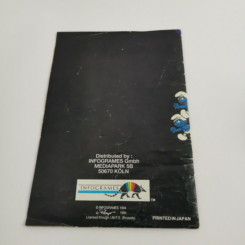 Super Nintendo Spiel " Die Schlümpfe " SNES | OVP | PAL Version NOE