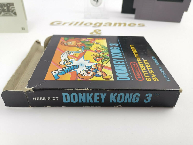 Nintendo Entertainment System Spiel " Donkey Kong 3 " NES | Bienengräber | Ovp