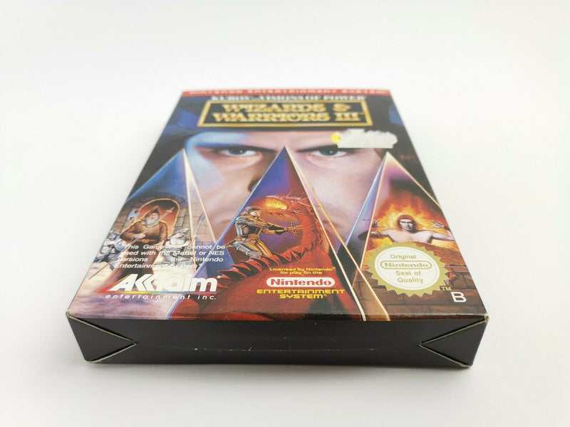 Nintendo Entertainment System game "Wizards &amp; Warriors III 3" NES | Original packaging | NOE