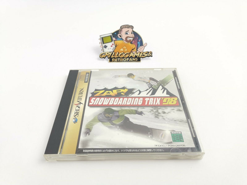 Sega Saturn Spiel " Zap! Snowboarding Trix 98 " jap. | Japan | Spine Card | Ovp