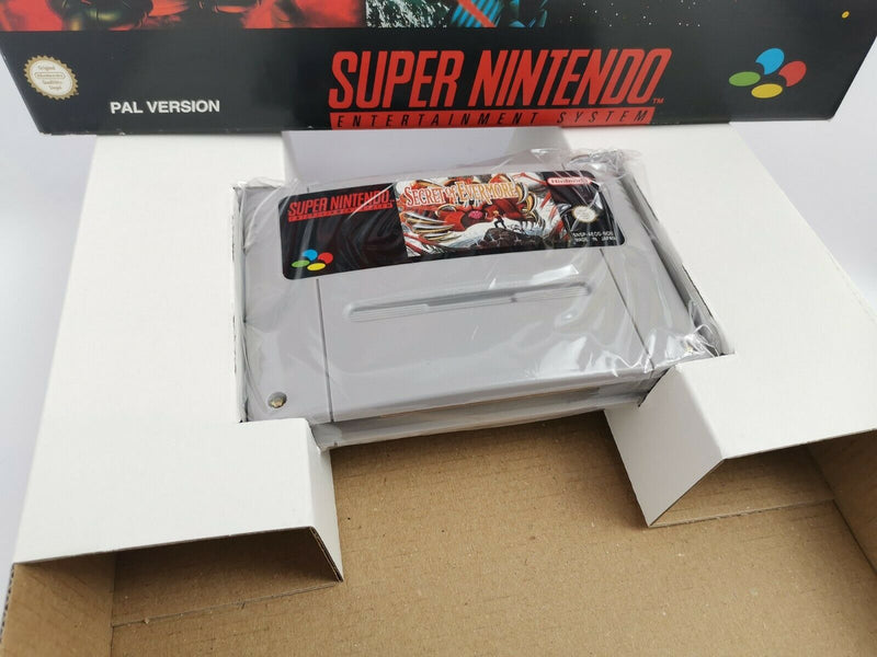 Super Nintendo game "Secret of Evermore" | Snes | Original packaging | Pal | CIB | * New *
