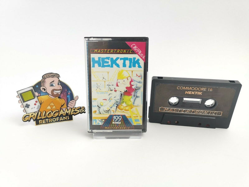 Commodore C16 / Plus 4 Spiel " Hektik " Commodore-16