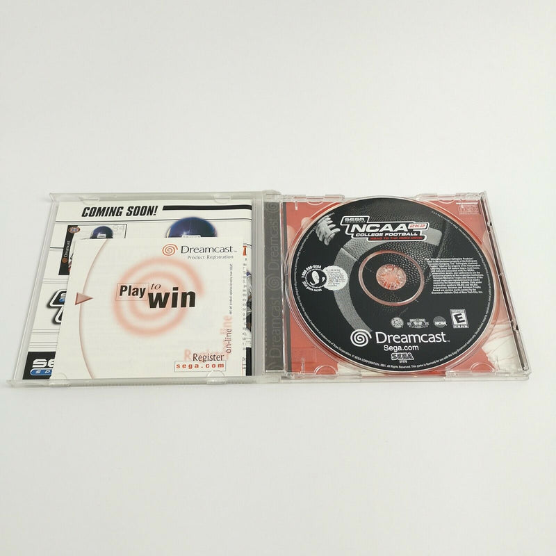 Sega Dreamcast Spiel " NCAA College Football 2K2 " DC | OVP | NTSC-U/C USA Sport