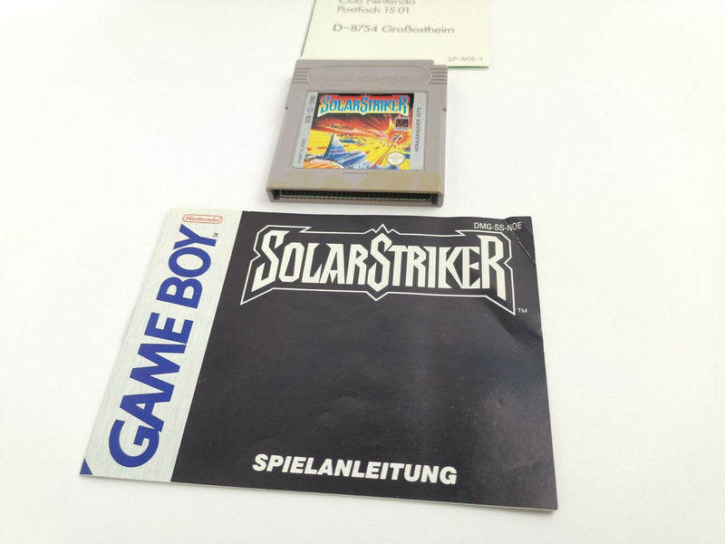 Nintendo Gameboy Classic Spiel " Solarstriker " Ovp | Pal | NOE-1 Game Boy