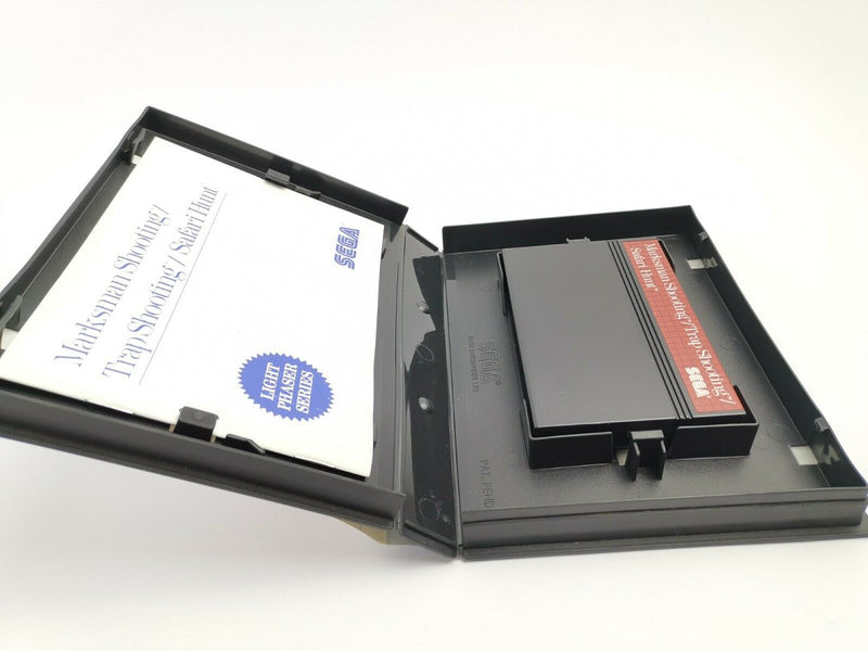 Sega Master System Spiel " Marksman Shooting / Trap Shooting / Safari Hunt " ovp