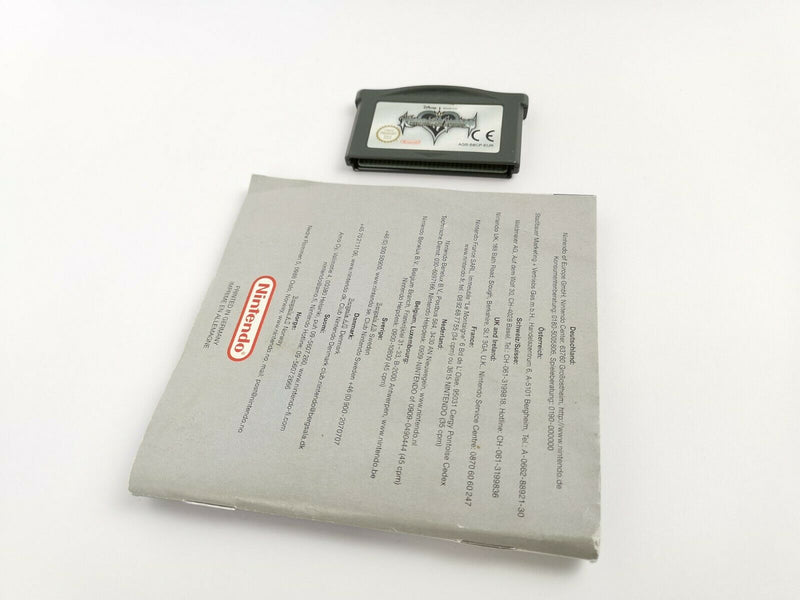 Nintendo Gameboy Advance Spiel " Kingdom Hearts Chain of Memories " GBA | Ovp