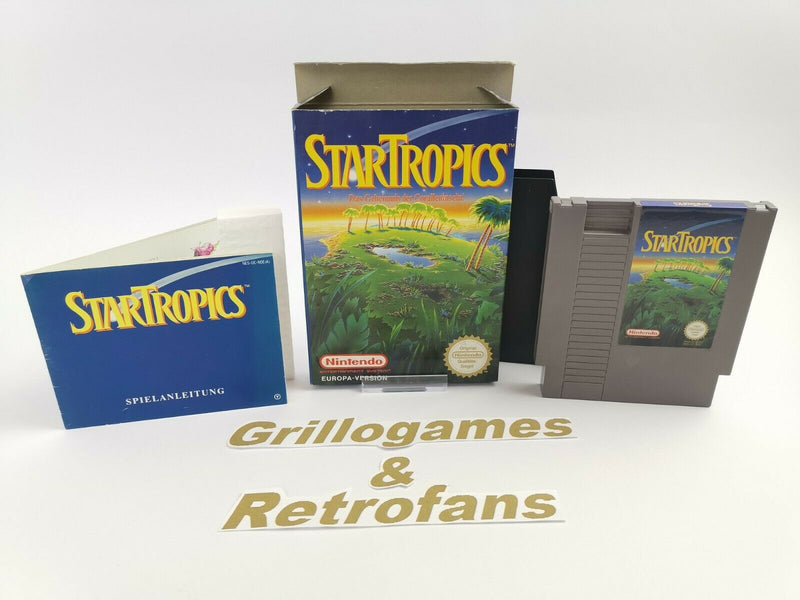Nintendo Entertainment System Spiel " Startropics " | NES | Ovp | Pal