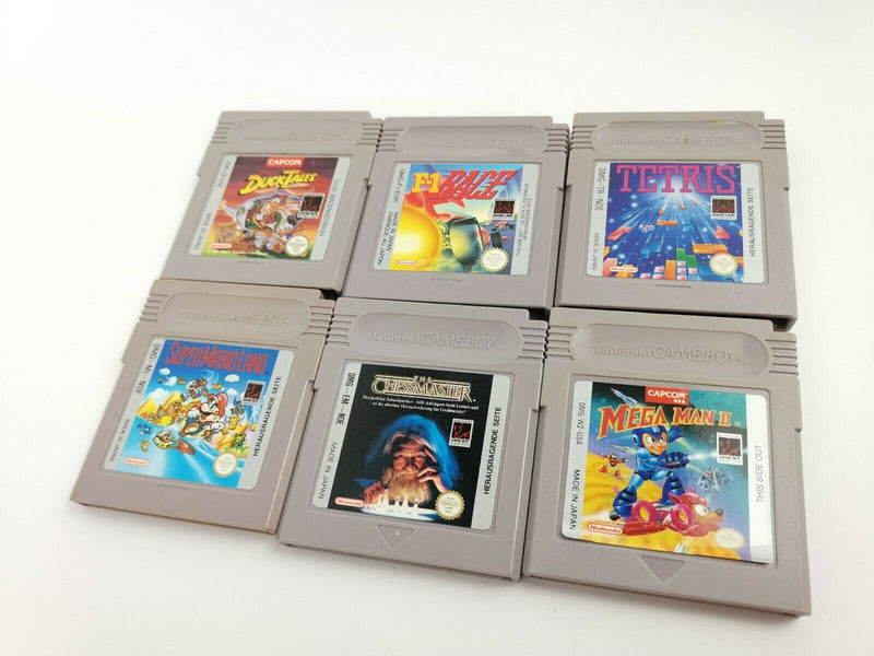 Nintendo Gameboy Classic Transparent Konsolen Bundle, 6 Spiele & Crytal Case [5]