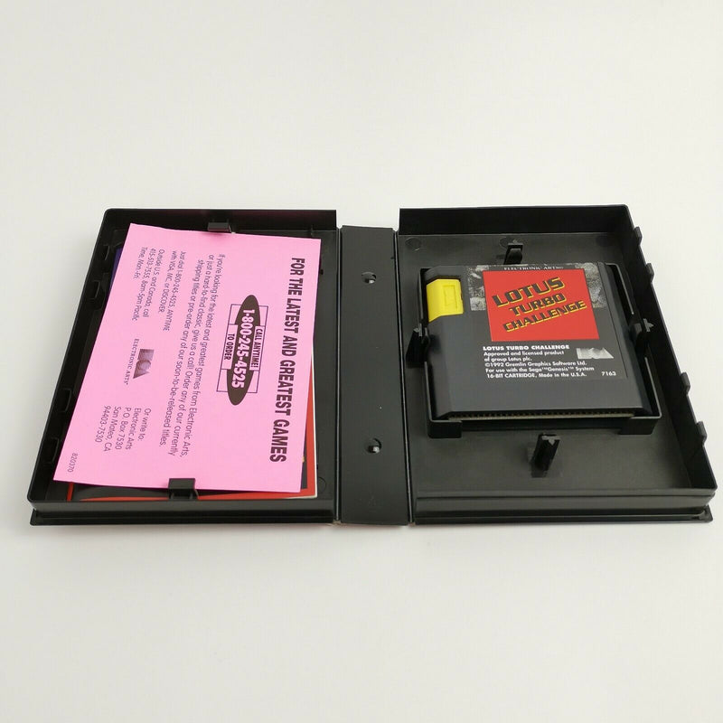 Sega Genesis Spiel " Lotus Turbo Challenge " MD Mega Drive | Ntsc-U/C USA | OVP