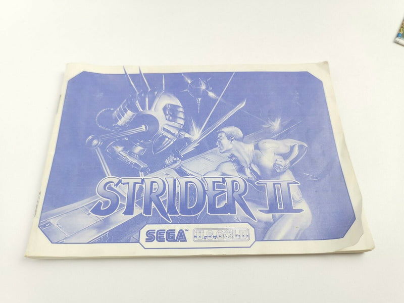 Sega Master System Spiel " Strider II 2 " Ovp | Pal | MS
