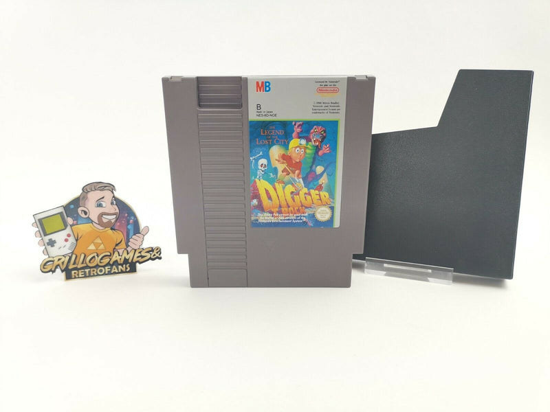Nintendo Entertainment System Spiel " Digger T. Rock " Nes | Noe | Pal B | Modul