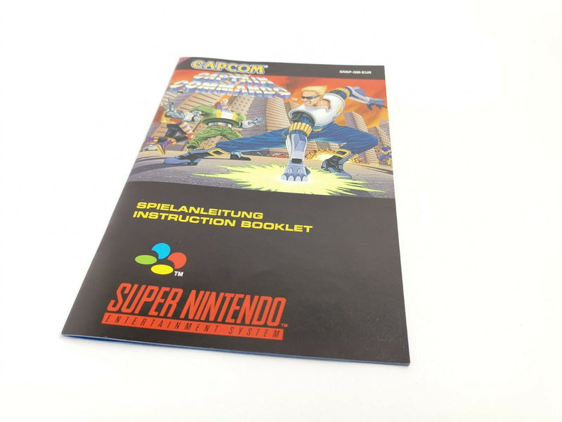 Super Nintendo Spiel " Captain Commando " Snes | Ovp | Pal | CIB * neuwertig