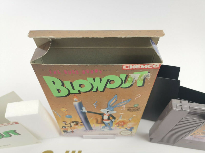 Nintendo Entertainment System Spiel " The Bugs Bunny Blowout " NES | Ovp | Pal