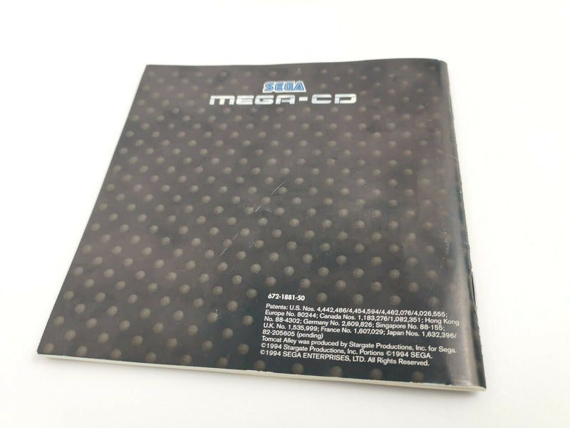 Sega Mega CD Game "Tomcat Alley" Mega CD | Pal | Original packaging | MC