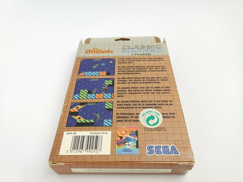 Sega Game Gear Spiel " The Ottifants " GameGear | Ovp | Pal