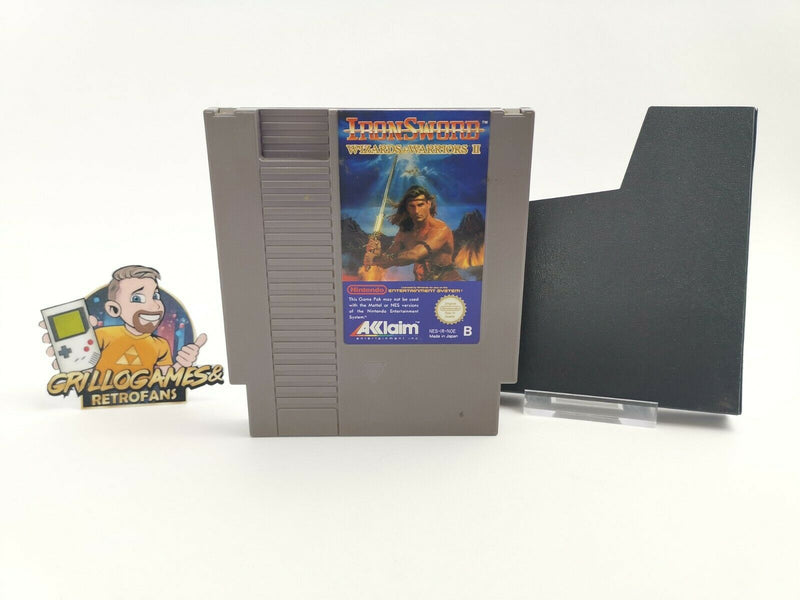 Nintendo Entertainment System Spiel " Ironsword Wizards & Warriors II " Noe |