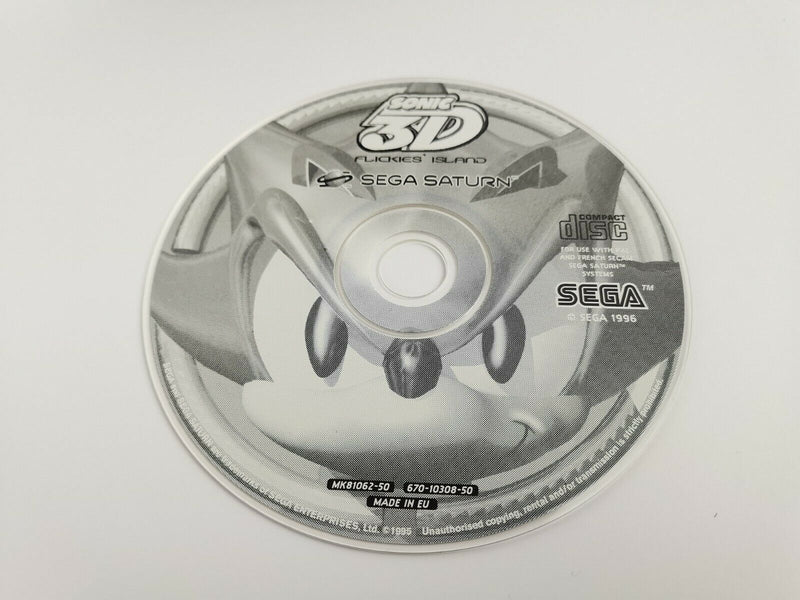 Sega Saturn Spiel " Sonic 3D " SegaSaturn | PAL | OVP Sonic The Hedgehog