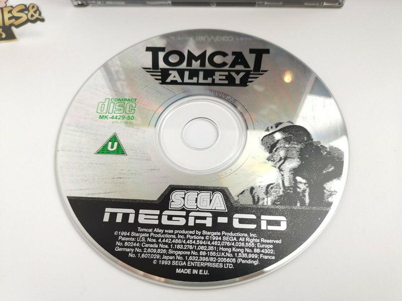 Sega Mega CD game "Tomcat Alley" Mega CD | Original packaging | Pal