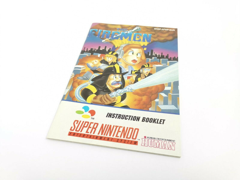 Super Nintendo Spiel " The Firemen " Snes | Ovp | Pal | CIB