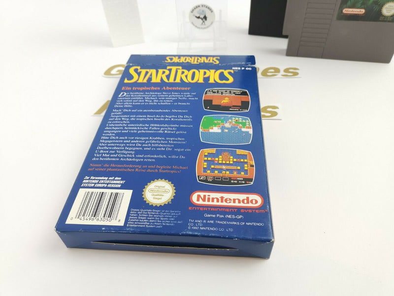 Nintendo Entertainment System Spiel " Startropics " | NES | Ovp | Pal