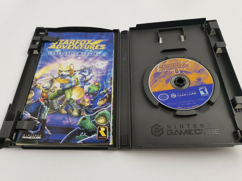 Nintendo Gamecube game "Starfox Adventures" Game Cube | Original packaging | Ntsc-U/C America