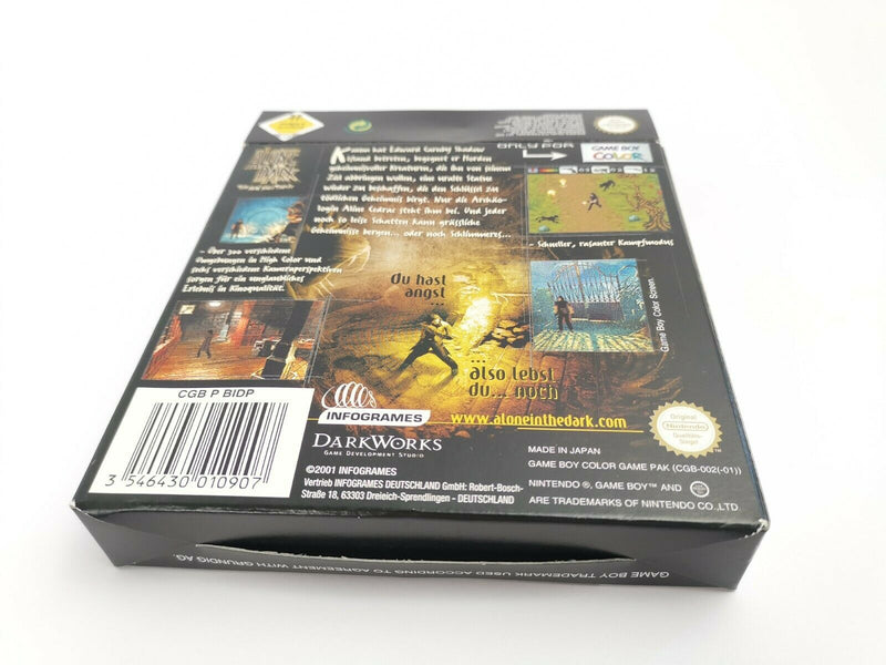 Nintendo Gameboy Color game "Alone in the Dark" original packaging | GameBoy | Pal
